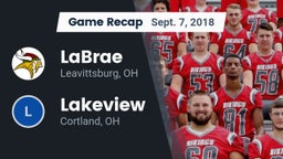Recap: LaBrae  vs. Lakeview  2018