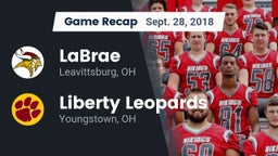 Recap: LaBrae  vs. Liberty Leopards 2018