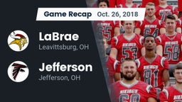 Recap: LaBrae  vs. Jefferson  2018