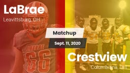 Matchup: LaBrae vs. Crestview  2020