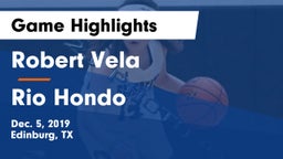 Robert Vela  vs Rio Hondo  Game Highlights - Dec. 5, 2019