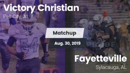 Matchup: Victory Christian vs. Fayetteville  2019