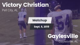 Matchup: Victory Christian vs. Gaylesville  2019