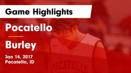 Pocatello  vs Burley  Game Highlights - Jan 14, 2017