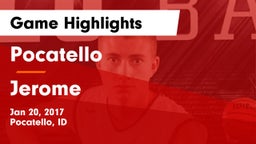 Pocatello  vs Jerome  Game Highlights - Jan 20, 2017