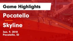 Pocatello  vs Skyline  Game Highlights - Jan. 9, 2018