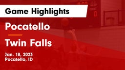 Pocatello  vs Twin Falls  Game Highlights - Jan. 18, 2023