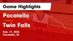 Pocatello  vs Twin Falls  Game Highlights - Feb. 17, 2023