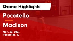 Pocatello  vs Madison  Game Highlights - Nov. 30, 2023