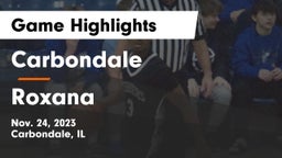 Carbondale  vs Roxana  Game Highlights - Nov. 24, 2023