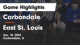 Carbondale  vs East St. Louis  Game Highlights - Jan. 18, 2024