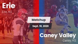 Matchup: Erie  vs. Caney Valley  2020