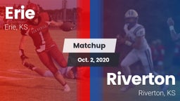 Matchup: Erie  vs. Riverton  2020