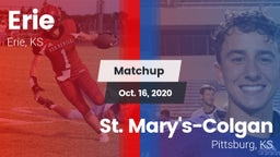 Matchup: Erie  vs. St. Mary's-Colgan  2020