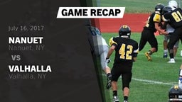 Recap: Nanuet  vs. Valhalla  2017