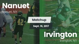 Matchup: Nanuet  vs. Irvington  2017