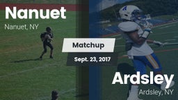 Matchup: Nanuet  vs. Ardsley  2017