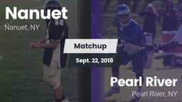 Matchup: Nanuet  vs. Pearl River  2018