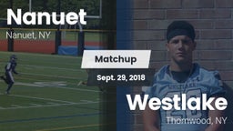 Matchup: Nanuet  vs. Westlake  2018