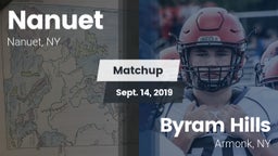Matchup: Nanuet  vs. Byram Hills  2019