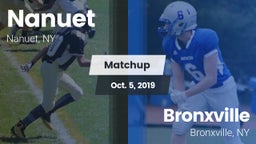 Matchup: Nanuet  vs. Bronxville  2019