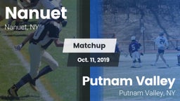 Matchup: Nanuet  vs. Putnam Valley  2019