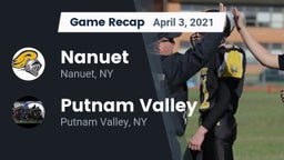 Recap: Nanuet  vs. Putnam Valley  2021