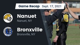 Recap: Nanuet  vs. Bronxville  2021