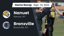 Recap: Nanuet  vs. Bronxville  2022