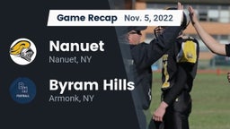 Recap: Nanuet  vs. Byram Hills  2022