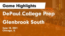 DePaul College Prep  vs Glenbrook South  Game Highlights - June 18, 2021