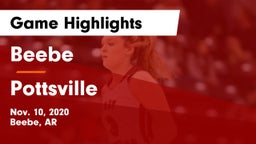 Beebe  vs Pottsville  Game Highlights - Nov. 10, 2020