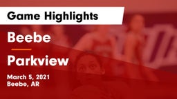Beebe  vs Parkview  Game Highlights - March 5, 2021