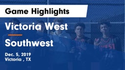 Victoria West  vs Southwest  Game Highlights - Dec. 5, 2019