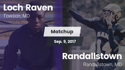 Matchup: Loch Raven High vs. Randallstown  2017
