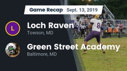 Recap: Loch Raven  vs. Green Street Academy  2019