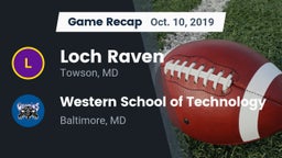 Recap: Loch Raven  vs. Western School of Technology 2019