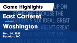 East Carteret  vs Washington   Game Highlights - Dec. 14, 2019