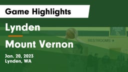 Lynden  vs Mount Vernon  Game Highlights - Jan. 20, 2023