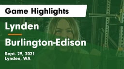 Lynden  vs Burlington-Edison  Game Highlights - Sept. 29, 2021