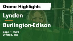 Lynden  vs Burlington-Edison  Game Highlights - Sept. 1, 2022