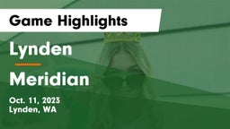 Lynden  vs Meridian  Game Highlights - Oct. 11, 2023