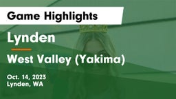 Lynden  vs West Valley  (Yakima) Game Highlights - Oct. 14, 2023