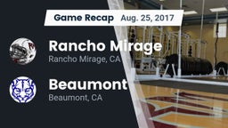 Recap: Rancho Mirage  vs. Beaumont  2017