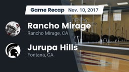 Recap: Rancho Mirage  vs. Jurupa Hills  2017