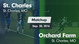 Matchup: St. Charles High vs. Orchard Farm  2016