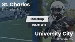 Matchup: St. Charles High vs. University City  2018