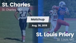 Matchup: St. Charles High vs. St. Louis Priory  2019