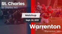 Matchup: St. Charles High vs. Warrenton  2019