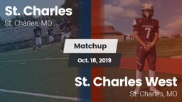 Matchup: St. Charles High vs. St. Charles West  2019